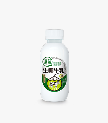 清蓝生椰牛乳产品图
