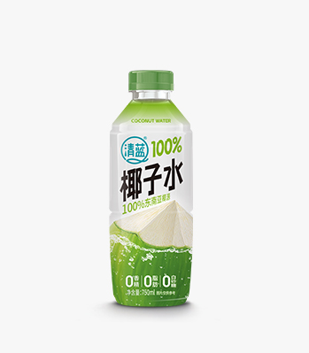 清蓝100%椰子水产品图