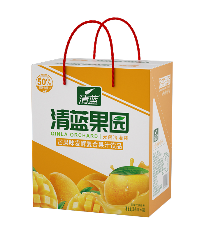 清蓝果园果汁礼盒产品图